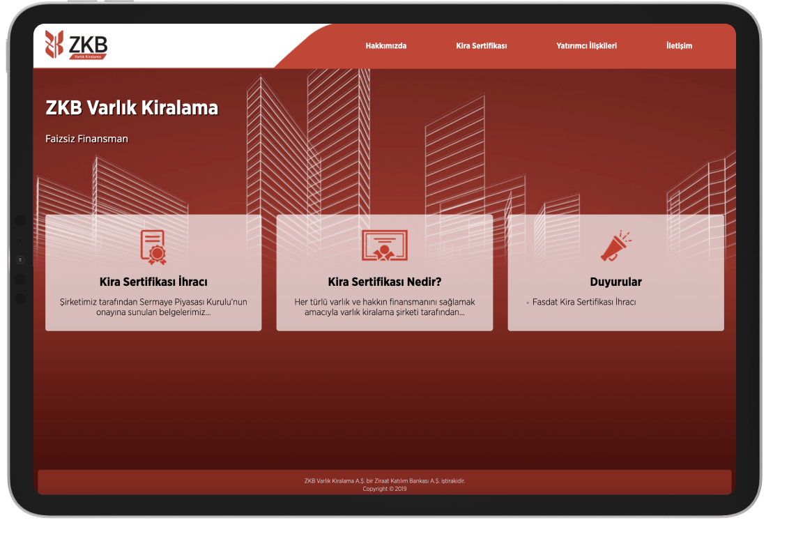 ZKB Varlık Kiralama